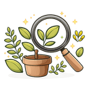 Plant health classification illustration.